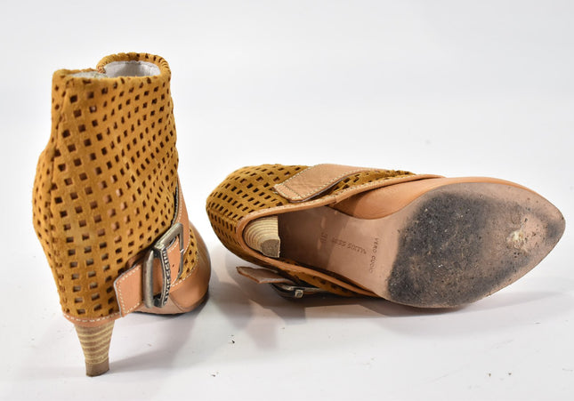 Miss Sixty Damen Stiefelette Boots EUR 38 Nr. 24-M 969-Schuh-Gebraucht-secondhand
