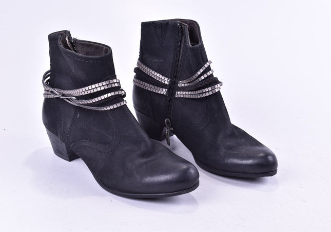Tamaris Damen Stiefelette Boots EUR 38 Nr. 24-F 1683-Schuh-Gebraucht-secondhand