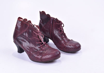 Rovers Damen Stiefelette Boots EUR 37 Nr. 23-A 2630-Schuh-Gebraucht-secondhand