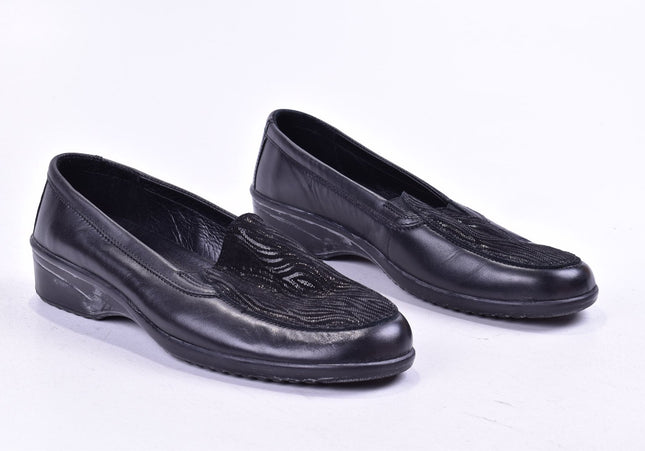 Medicus Damen Halbschuhe Slipper Ballerinas UK 7,5 Nr. 24-J 330-Schuh-Gebraucht-secondhand