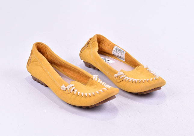 Clarks Damen Halbschuhe Slipper Ballerinas UK 3 Nr. 24-J 3132-Schuh-Gebraucht-secondhand