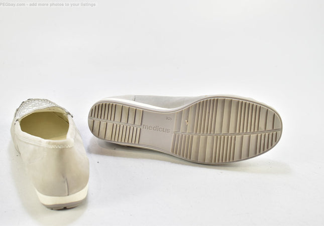 Medicus Damen Halbschuhe Slipper Ballerinas UK 6 Nr. 25-M 2986-Schuh-Gebraucht-secondhand