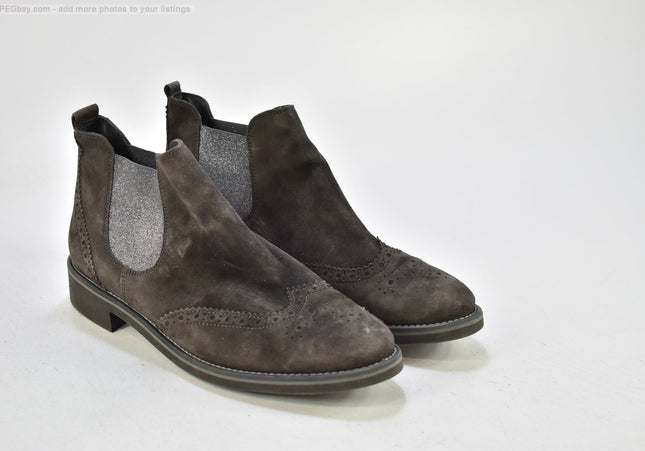 Paul Green Damen Stiefelette Boots UK 7,5 Nr. 24-B 6927-SchuhGebraucht