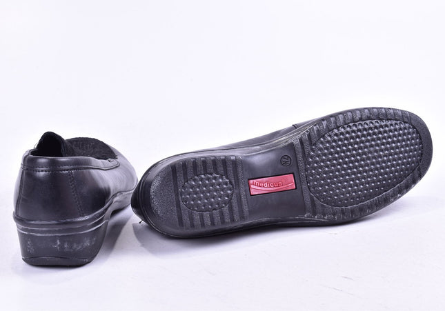 Medicus Damen Halbschuhe Slipper Ballerinas UK 7,5 Nr. 24-J 330-Schuh-Gebraucht-secondhand