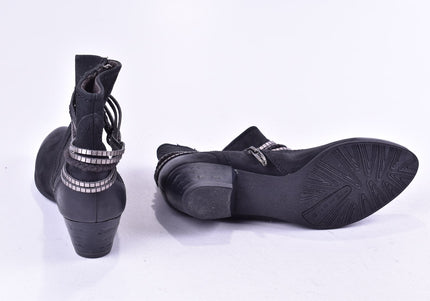 Tamaris Damen Stiefelette Boots EUR 38 Nr. 24-F 1683-Schuh-Gebraucht-secondhand