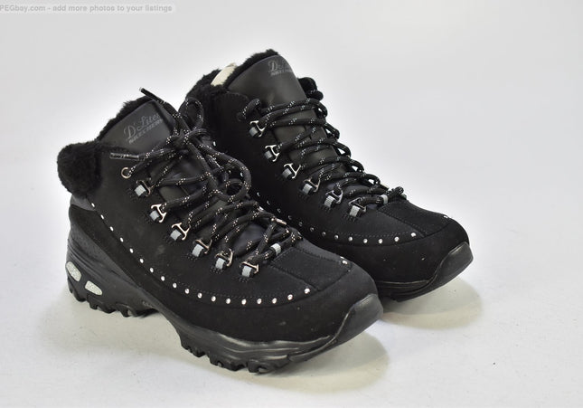 Skechers Damen Stiefelette Boots EUR 38,5 Nr. 25-B 809-gebrauchte Schuhe-Second hand-SchuhGebraucht