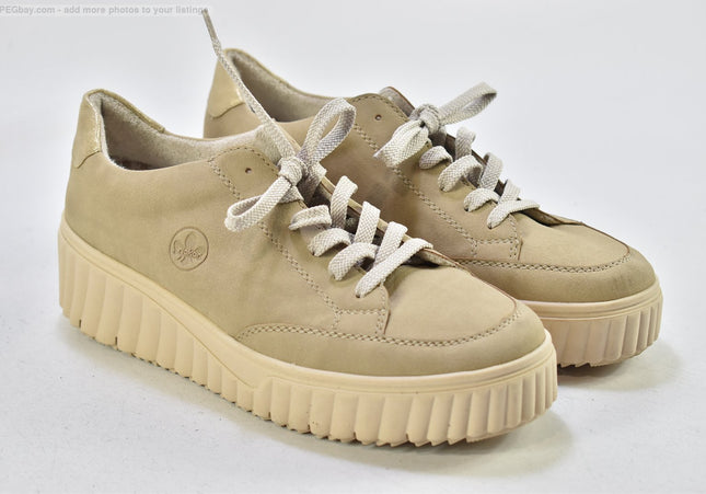 Rieker Damen Halbschuhe Freizeitschuhe EUR 43 Nr. 25-T 1278-gebrauchte Schuhe-Second hand-SchuhGebraucht
