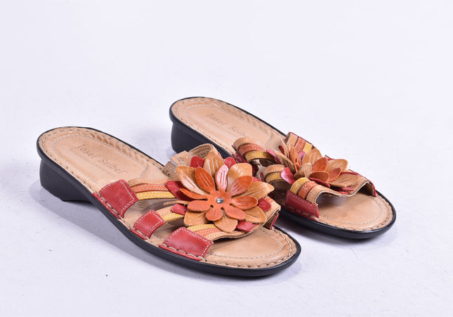 Josef Seibel Damen Sandale Pantolette EUR 37 Nr. 24-SD 3382-Schuh-Gebraucht-secondhand
