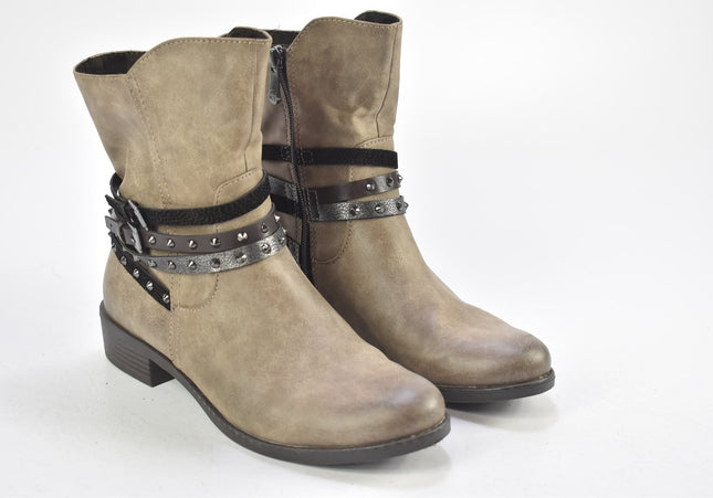 Marco Tozzi Damen Stiefelette Boots EUR 39 Nr. 24-F 2326-Schuh-Gebraucht-secondhand