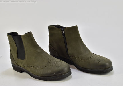 Ganter Damen Stiefelette Boots UK 8 Nr. 24-B 6036-Schuh-Gebraucht-secondhand