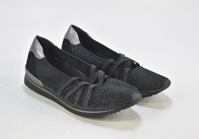 Medicus Damen Halbschuhe Slipper Ballerinas UK 4,5 Nr. 24-T 1124-Schuh-Gebraucht-secondhand
