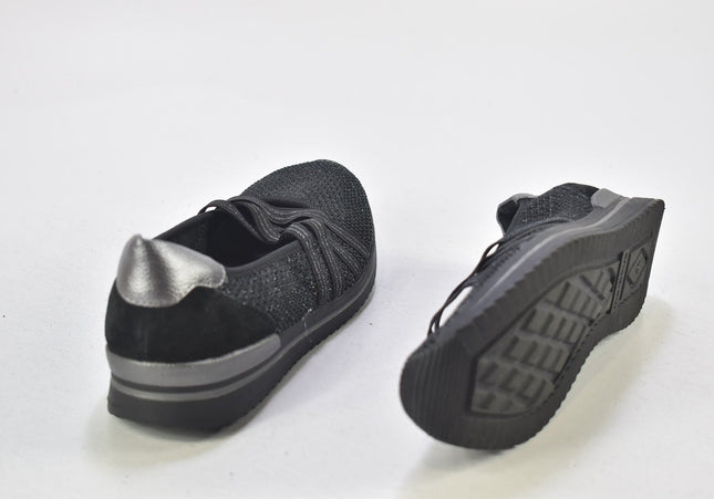 Medicus Damen Halbschuhe Slipper Ballerinas UK 4,5 Nr. 24-T 1124-Schuh-Gebraucht-secondhand