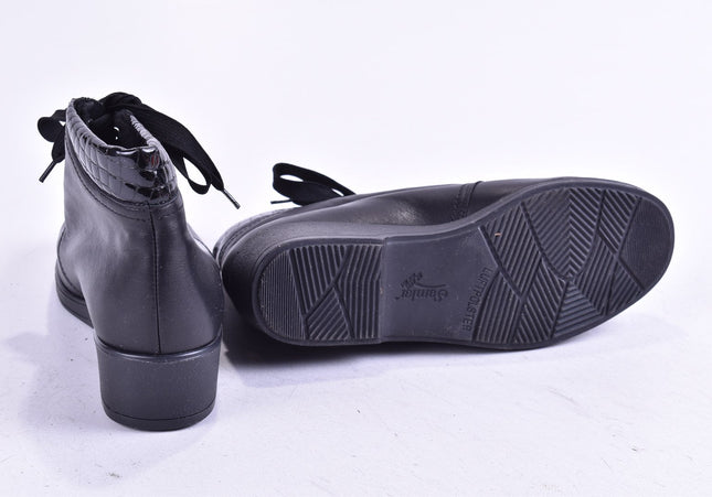 Semler Damen Stiefelette Boots UK 4 Nr. 24-Y 3305-Schuh-Gebraucht-secondhand