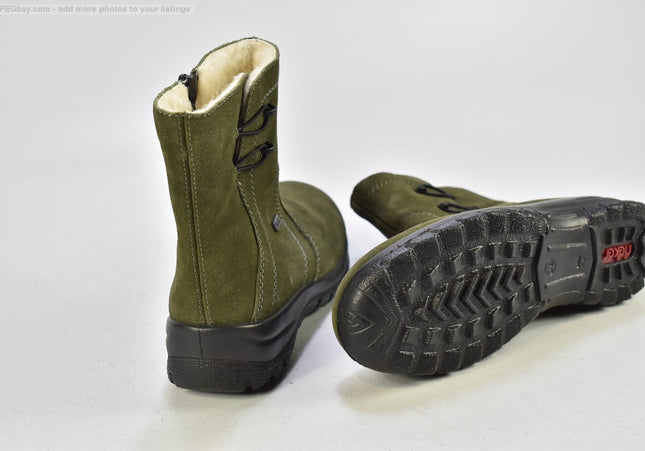 Rieker Damen Stiefelette Boots EUR 38 Nr. 25-B 811-gebrauchte Schuhe-Second hand-SchuhGebraucht