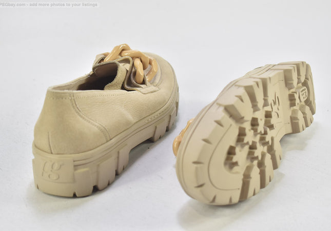Paul Green Soft Damen Halbschuhe Slipper Ballerinas UK 7 Nr.25-J 1245-Schuh-Gebraucht-secondhand