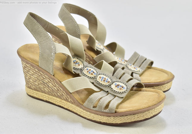 Rieker  Damen Sandale Sandalette  EUR 40 Nr. 25-S 4526