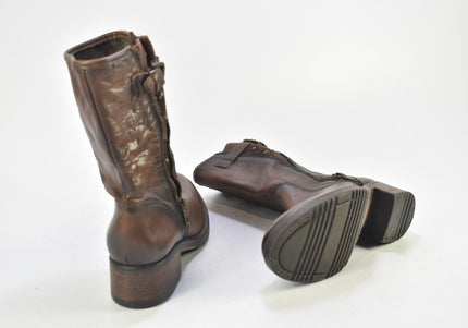 Damen Stiefelette Boots EUR 38 Nr. 24-F 3618-Schuh-Gebraucht-secondhand