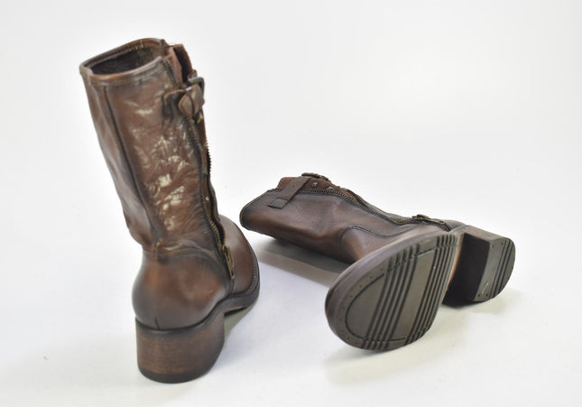 Damen Stiefelette Boots EUR 38 Nr. 24-F 3618-Schuh-Gebraucht-secondhand
