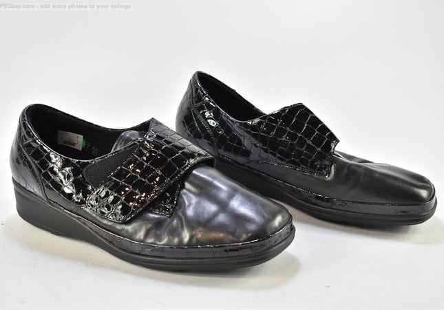 Waldläufer Damen Halbschuhe Freizeitschuhe UK 9 Nr. 25-M 3107-Schuh-Gebraucht-secondhand