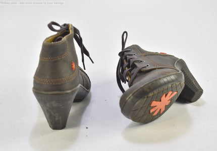 Art Damen Stiefelette Boots EUR 36 Nr. 24-B 5380-Schuh-Gebraucht-secondhand