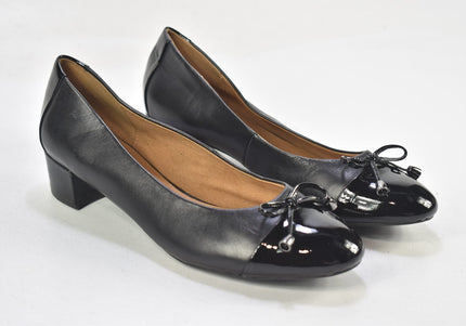 Mona Damen Pumps High Heels UK 7 Nr. 23-O 1847-SchuhGebraucht