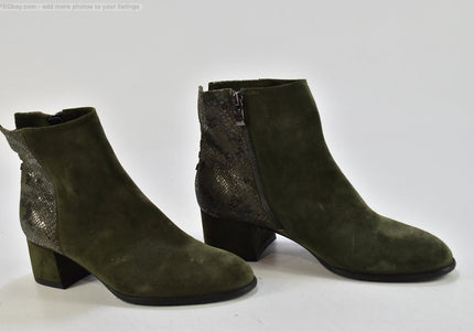 Nessi Damen Stiefelette Boots EUR 38 Nr. 24-B 6039-Schuh-Gebraucht-secondhand