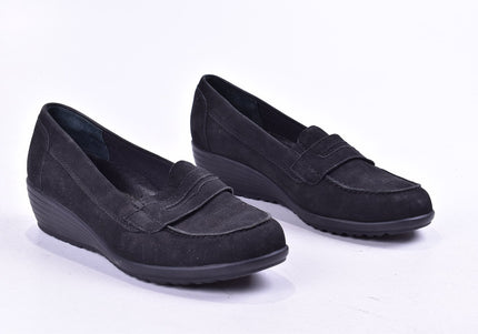 Medicus Damen Halbschuhe Slipper Ballerinas UK 5,5 Nr. 24-J 335-Schuh-Gebraucht-secondhand