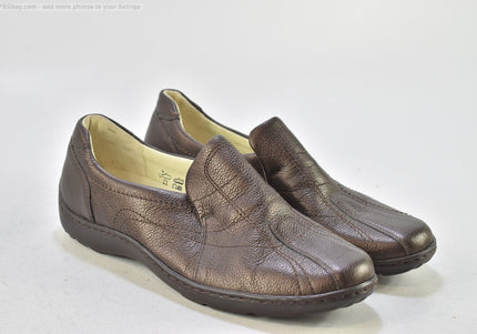 Waldläufer  Damen Halbschuhe Slipper Ballerinas  UK 7 Nr. 26-G 558