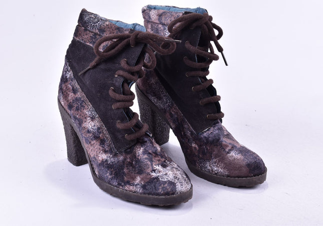 Desigual Damen Stiefelette Boots SL 25 cm Nr. 24-J 4929-Schuh-Gebraucht-secondhand