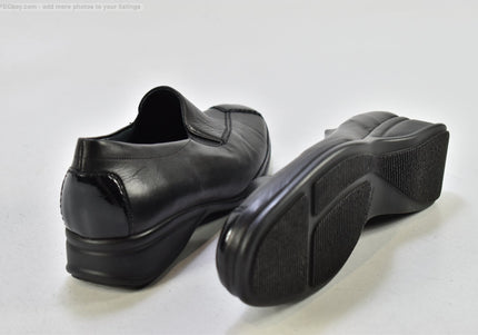 Semler Damen Halbschuhe Slipper Ballerinas UK 5,5 Nr. 25-T 1160-gebrauchte Schuhe-Second hand-SchuhGebraucht