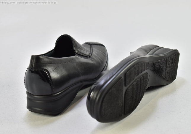 Semler Damen Halbschuhe Slipper Ballerinas UK 5,5 Nr. 25-T 1160-gebrauchte Schuhe-Second hand-SchuhGebraucht