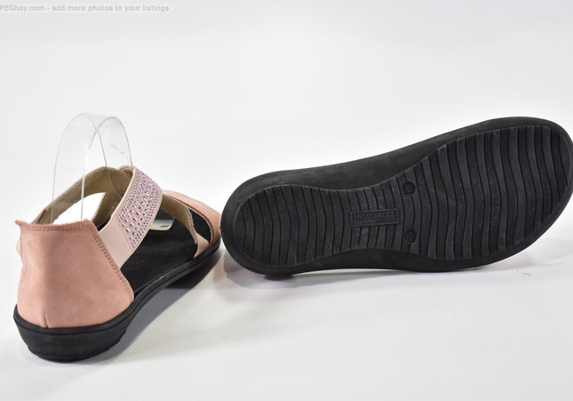 Helvesko Damen Sandale Sandalette EUR 38 Nr. 25-S 1213-Schuh-Gebraucht-secondhand