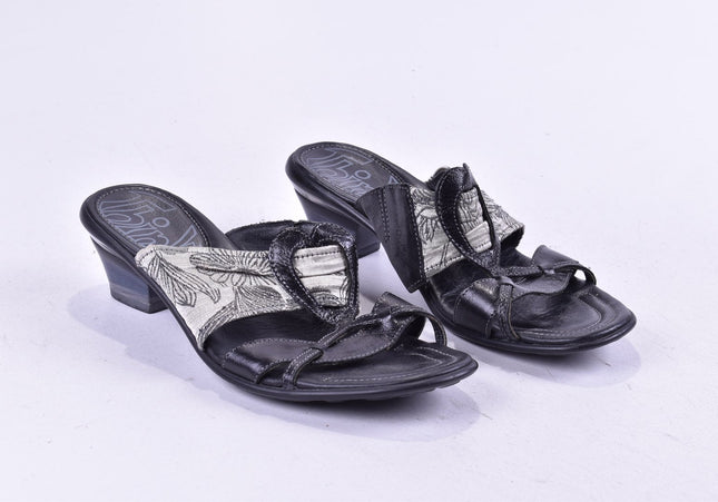 Think Damen Sandale Pantolette EUR 37 Nr. 24-SD 567-Schuh-Gebraucht-secondhand