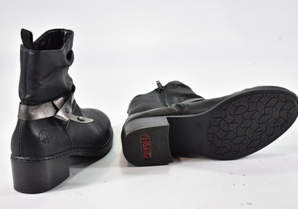 Rieker Damen Stiefelette Boots EUR 36 Nr. 24-A 320-Schuh-Gebraucht-secondhand