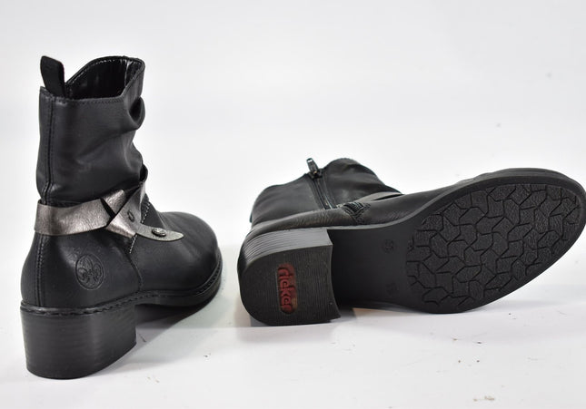 Rieker Damen Stiefelette Boots EUR 36 Nr. 24-A 320-Schuh-Gebraucht-secondhand
