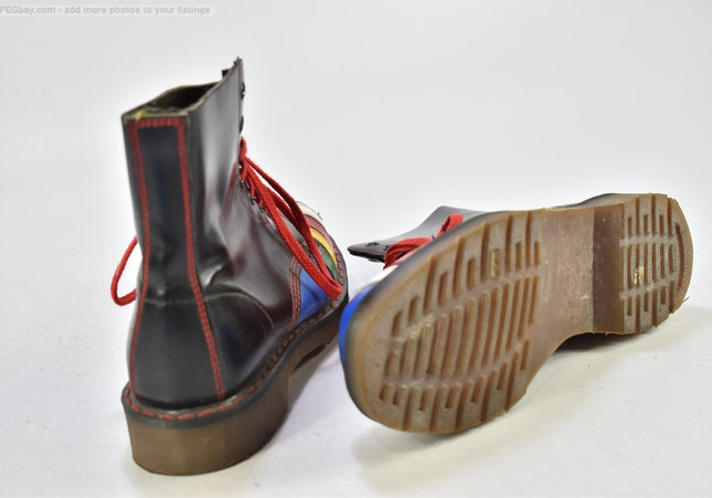 Dr. Martens England Damen Stiefelette Boots SL 22cm Nr. 24-B 7353-SchuhGebraucht
