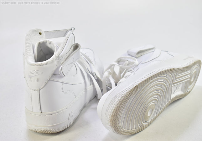 Nike Air Force 1 Herren Sportschuhe Sneaker EUR 46 Nr. 25-V 376-gebrauchte Schuhe-second hand-SchuhGebraucht