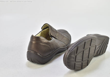 Waldläufer  Damen Halbschuhe Slipper Ballerinas  UK 7 Nr. 26-G 558