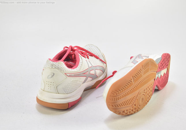 Asics Gel Rocket Damen Sportschuhe Sneaker EUR 37,5 Nr. 25-J 3295-Schuh-Gebraucht-secondhand
