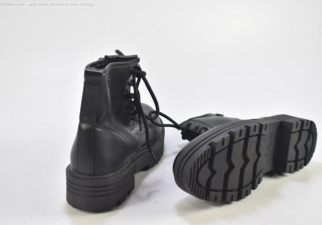 s.Oliver Damen Stiefelette Boots EUR 37 Nr. 24-B 5274-Schuh-Gebraucht-secondhand