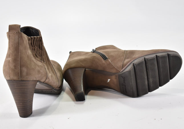 Paul Green Damen Stiefelette Boots UK 5,5 Nr. 24-M 975-Schuh-Gebraucht-secondhand