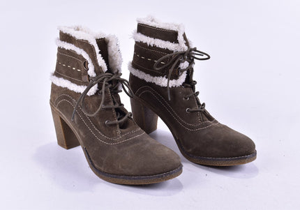 Bugatti Damen Stiefelette Boots EUR 40 Nr. 24-M 136-Schuh-Gebraucht-secondhand