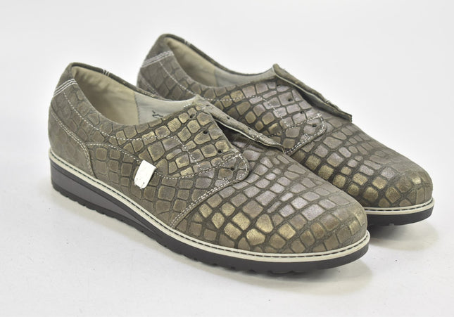 Waldläufer Damen Halbschuhe Freizeitschuhe UK 8 Nr. 24-F 117-Schuh-Gebraucht-secondhand