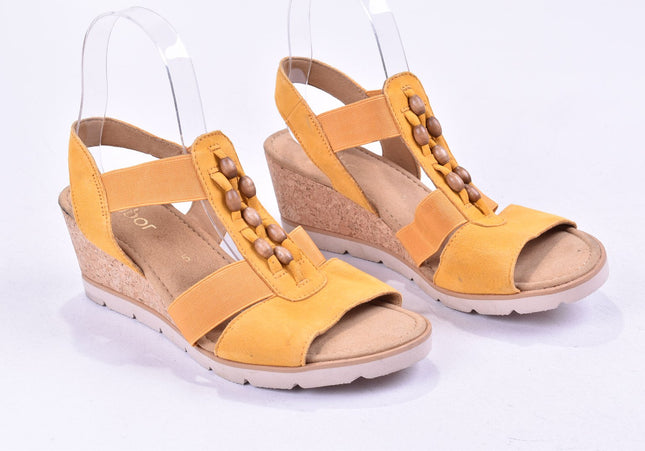 Gabor Damen Sandale Sandalette UK 5 Nr. 23-A 2896-Schuh-Gebraucht-secondhand