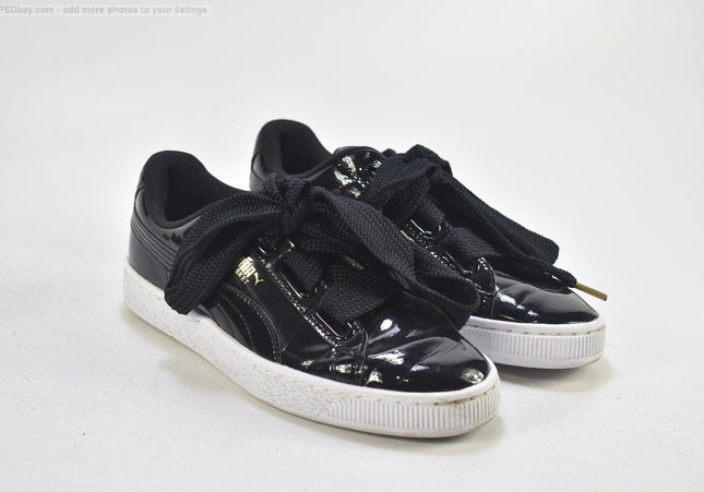 Puma Basket Damen Sportschuhe Sneaker EUR 38,5 Nr. 25-J 3296-Schuh-Gebraucht-secondhand