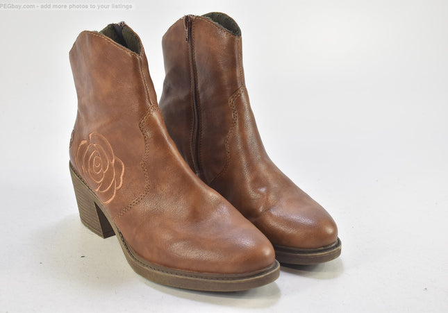 Rieker Damen Stiefelette Boots EUR 41 Nr. 24-B 5383-Schuh-Gebraucht-secondhand