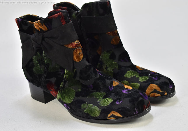 Jenny Damen Stiefelette Boots UK 5,5 Nr. 24-B 7525-SchuhGebraucht