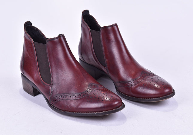 Paul Green Damen Stiefelette Boots UK 5 Nr. 23-Z 887-Schuh-Gebraucht-secondhand