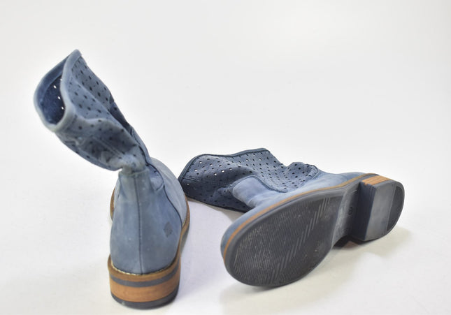 Shoot Damen Stiefelette Boots EUR 37 Nr. 24-B 173-Schuh-Gebraucht-secondhand