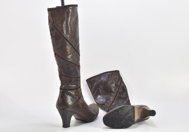 Kämpgen Damen Stiefel Stiefelette Boots EUR 36 Nr. 24-B 2553-Schuh-Gebraucht-secondhand